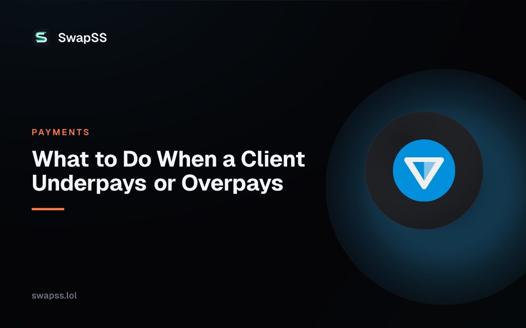 What to Do When a Client Underpays or Overpays